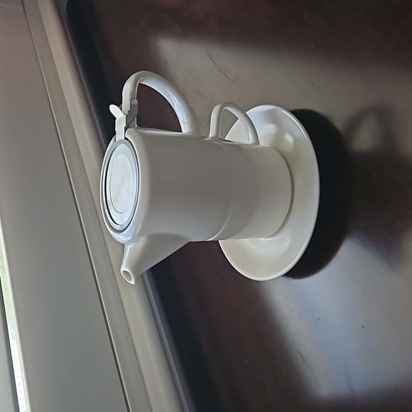 Other - Tealyra teapot, cup, and saucer for one in white. NWT. Never used.